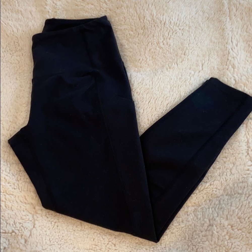 Zella cropped leggings with side pockets